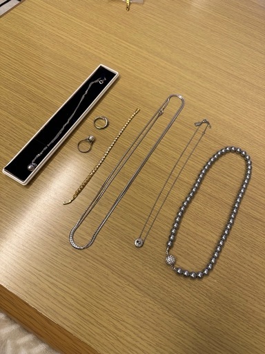 ネックレス、ブレスレット、指輪　整理品