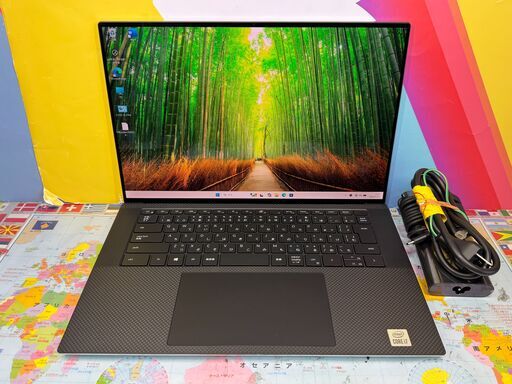 JC0177　極美品 2TB デル XPS 15 9500 タッチ UHD+ GTX1650　大容量　大画面　高性能　office2024