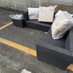 ガーデンファニチャーセット　お安く売ります。の画像