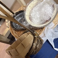 カゴ　いろいろの画像