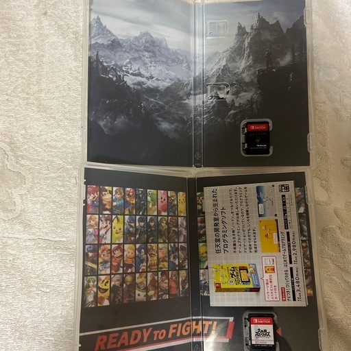 switch版スカイリムとスマブラSP
