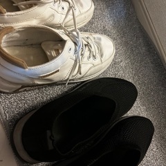 スニーカー、スリッポン　(中古) 2セット　25.5㎝の画像