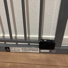 ベビーゲート　グレーの画像