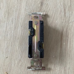 神保電器 連用角形2口コンセント プレートの画像