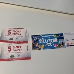 スタジアムシティ　遊び放題パス➕おまけの画像