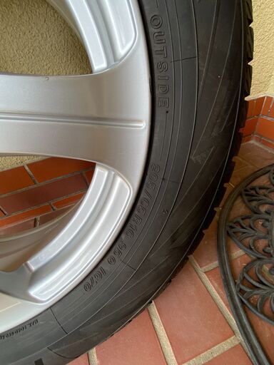ヨコハマ　中古スタッドレスアルミセット 205/65R16 　5穴（4本1セット）　激安！！