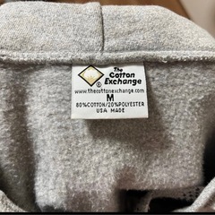 東京大学ロゴ グレー パーカー Mサイズの画像