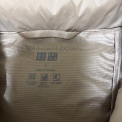 ユニクロウルトラライトダウンの画像