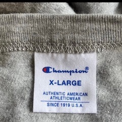 Champion グレー Tシャツ X-LARGEの画像