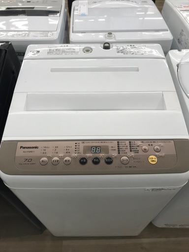 Panasonic 7.0kg 全自動洗濯機 2018年製【リサイクルフカツ碧南店】