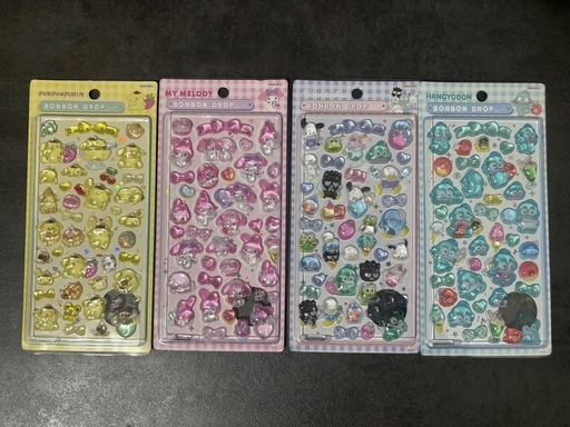 ボンボンドロップシール サンリオ 8種類
セット