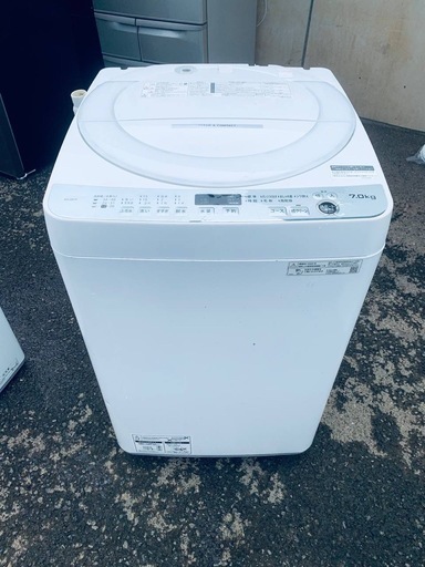 ?SHARP 全自動電気洗濯機  ES-GE7F-W