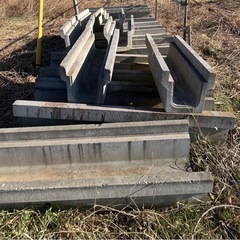 U字溝　現地引取　価格相談の画像