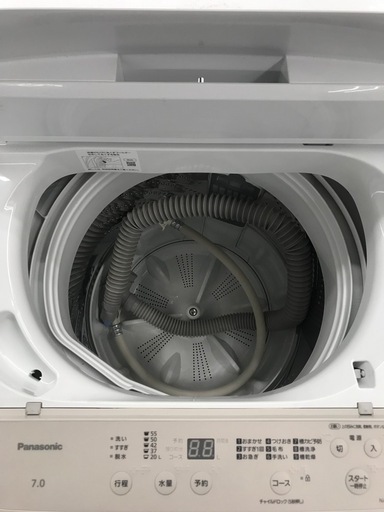 Panasonic 7.0kg 全自動洗濯機 2024年製【リサイクルフカツ碧南店】