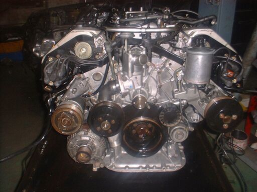 Mベンツ124-500E-E500コンプリートエンジン制作載せ替え予約受付中