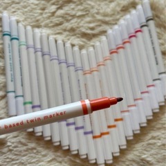 水性ツインマーカー 多色 24本セットの画像