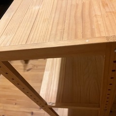 木製ラックの画像