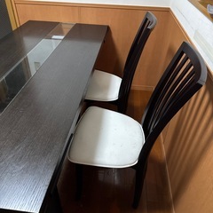 大塚家具　ダイニングセットの画像