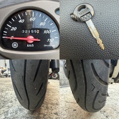 ヤマハ　シグナスX SE12J 後期　ホワイト　実働　動画あり　大阪の画像