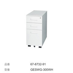 新品　スチール製デスクワゴン の画像