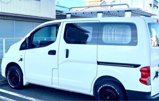 NV200用　ルーフラック　ノセルダフラット
