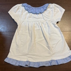 ベイビーチアー　イチゴポケット付きTシャツ 110cmの画像