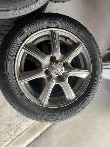155/65R14 夏タイヤ　4本セット　ダンロップ