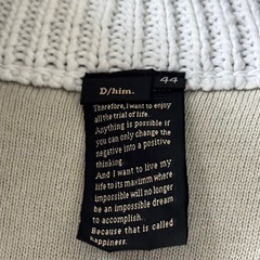 D/him（ディーヒム） 厚手カーディガンの画像