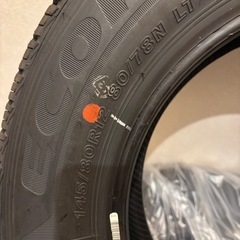 軽バン　新車外し　ブリヂストン　ECOPIA R710Aの画像