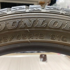 早期割引⚠️スタッドレスタイヤ　DUNLOP WINTER MAXX WM02 225/45R18の画像
