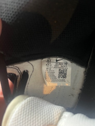 靴/バッグ Nike Dunk High Retro "Panda"
