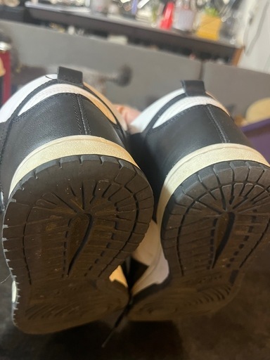 靴/バッグ Nike Dunk High Retro "Panda"