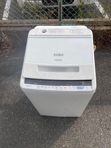 北九州市内配送無料　保証付き 日立 ビートウォッシュ 7kg全自動洗濯機 BW-V70CE6 