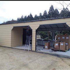 ガレージハウス / 車庫 / カフェの画像