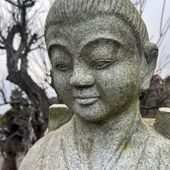 二宮金次郎　石像　御影石　オブジェ　庭石
の画像