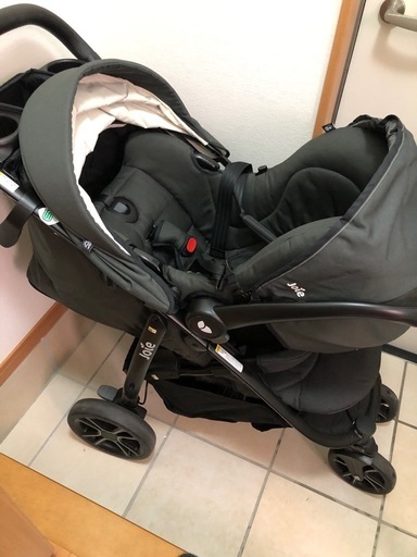 【お取引中】＊ジョイー　トラベルシステム　キャリー型チャイルドシート　ベビーカーのセット＊