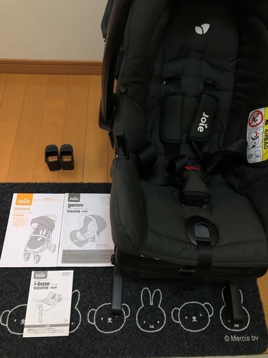 【お取引中】＊ジョイー　トラベルシステム　キャリー型チャイルドシート　ベビーカーのセット＊