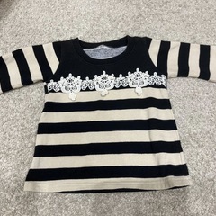 80cm 裏起毛トレーナー等　3点セットの画像