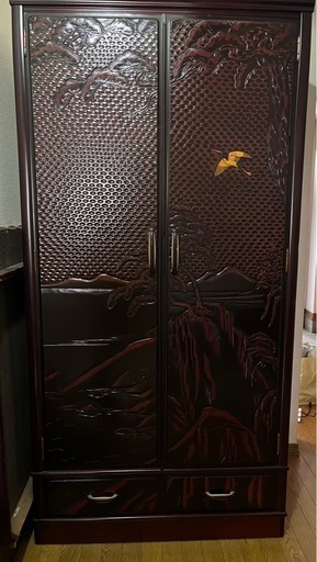 鎌倉彫 和箪笥 タンス (nat) 札幌の収納家具《タンス、衣類収納》の