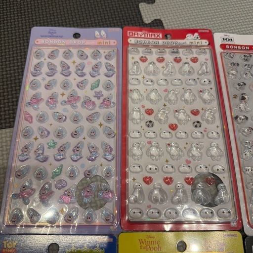 ディズニーボンボンドロップシール