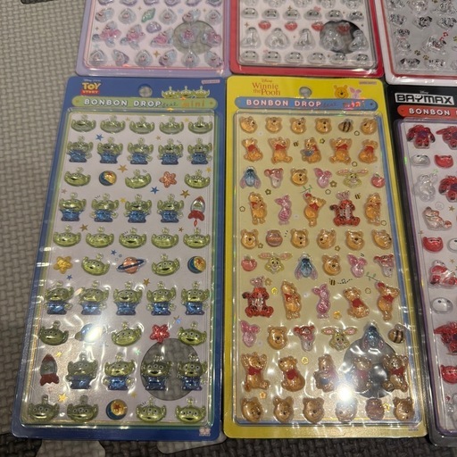 ディズニーボンボンドロップシール