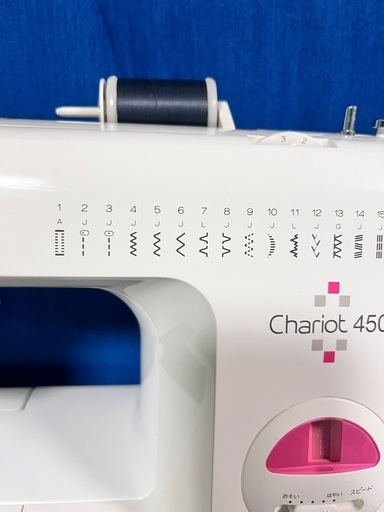 Yahoo!オークション - 専門店 整備済 ブラザー 電子 ミシン ZZ3-B507 C ブラザーChariot450　ZZ3-B507　電子ミシン本体