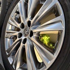 美品 アルファード ヴェルファイア30系純正ホイールタイヤ付きの画像