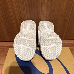 アシックス　スクスク　白　21cmの画像