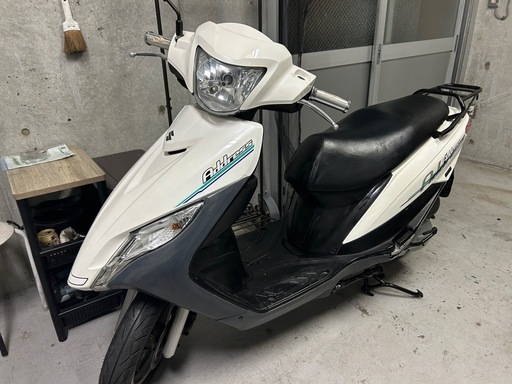 スズキ アドレス125 DT11A！4stFI車体@神奈川県川崎市麻生区より〜