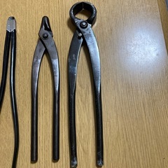 盆栽用　金切鋏や芽切鋏など　6本の画像