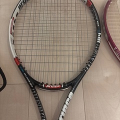 テニスラケット2本、ソフトケースの画像