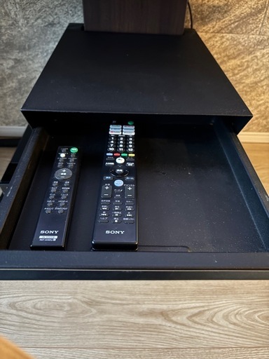 【お引取り限定】65インチのSONY製液晶テレビ・Blu-ray・サウンドバー・TVスタンドセット