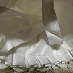 お宮参り　　スタイ&帽子のセットの画像