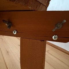 【決まりました】大型荷車　木製ワゴン　一輪車　オブジェ・陳列ワゴン・フラワーワゴンの画像